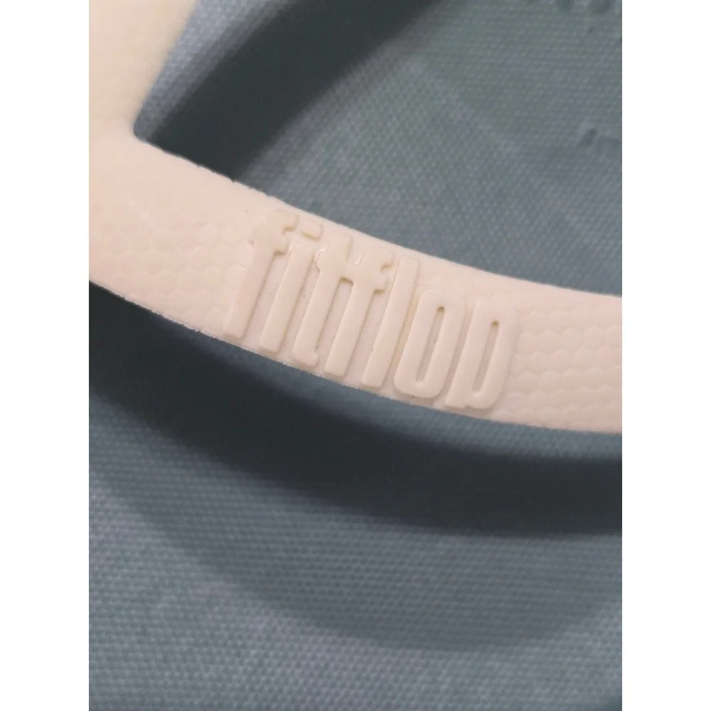 FitFlop iQushion Ergonomic Flip Flops Sage Green Cream Mens‎ 13 EU 47 UK 12